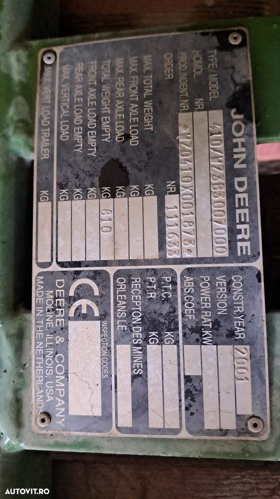 John Deere 410 - 5