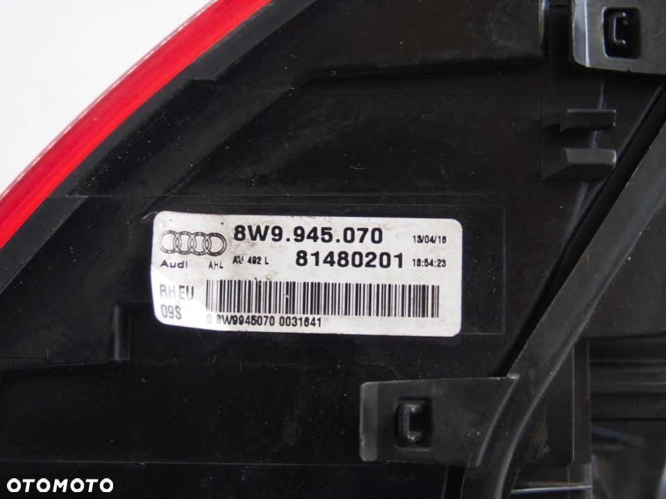 Image Audi A4 zadní pravé zadní světlo 15r Combi A 4 - 8W9945070