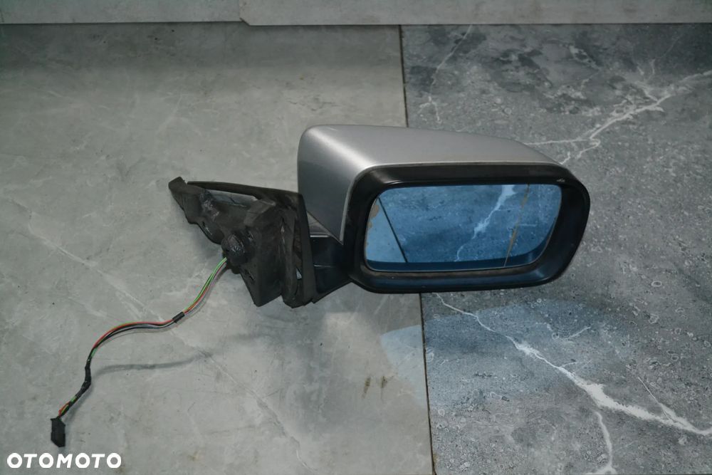 BMW 3 E46 LUSTERKO ZEWNĘTRZNE PRAWE KPL 5 PIN TITANSILBER - 2