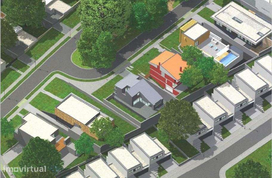 Lotes Terreno Construção Moradias Individuais - Palmeira - Braga - Grande imagem: 3/18