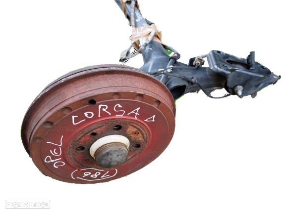 Eixo Traseiro Tambor / Poli Opel Corsa D Van (S07) - 2