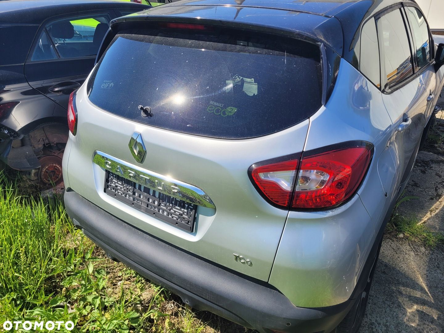 RENAULT CAPTUR I 2013- 13- PAS TYLNY WANNA BAGAŻNIKA ĆWIARTKA LAKIER SAN913 - 1