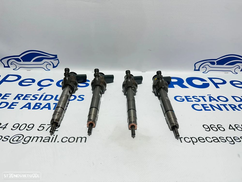 .Conjunto de 4 injetores Bosch BMW 2.0D 16v N47D20 N47 N47N 116D 118D 316D 318D 118cv 143cv 2006 - 2016 - 1