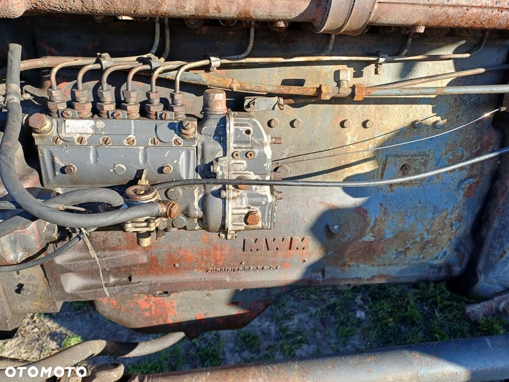 Silnik mwm D225-6 ,wał,blok,głowica.tłok,korbowód,miska,D226-6pompa wtryskowa,balanser, - 3