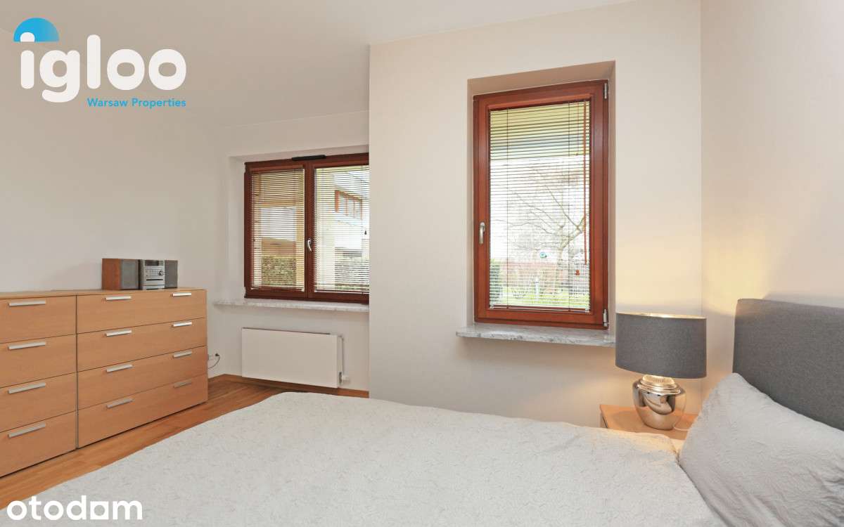 Trzypokojowy apartament z ogrodem- Marina Mokotów