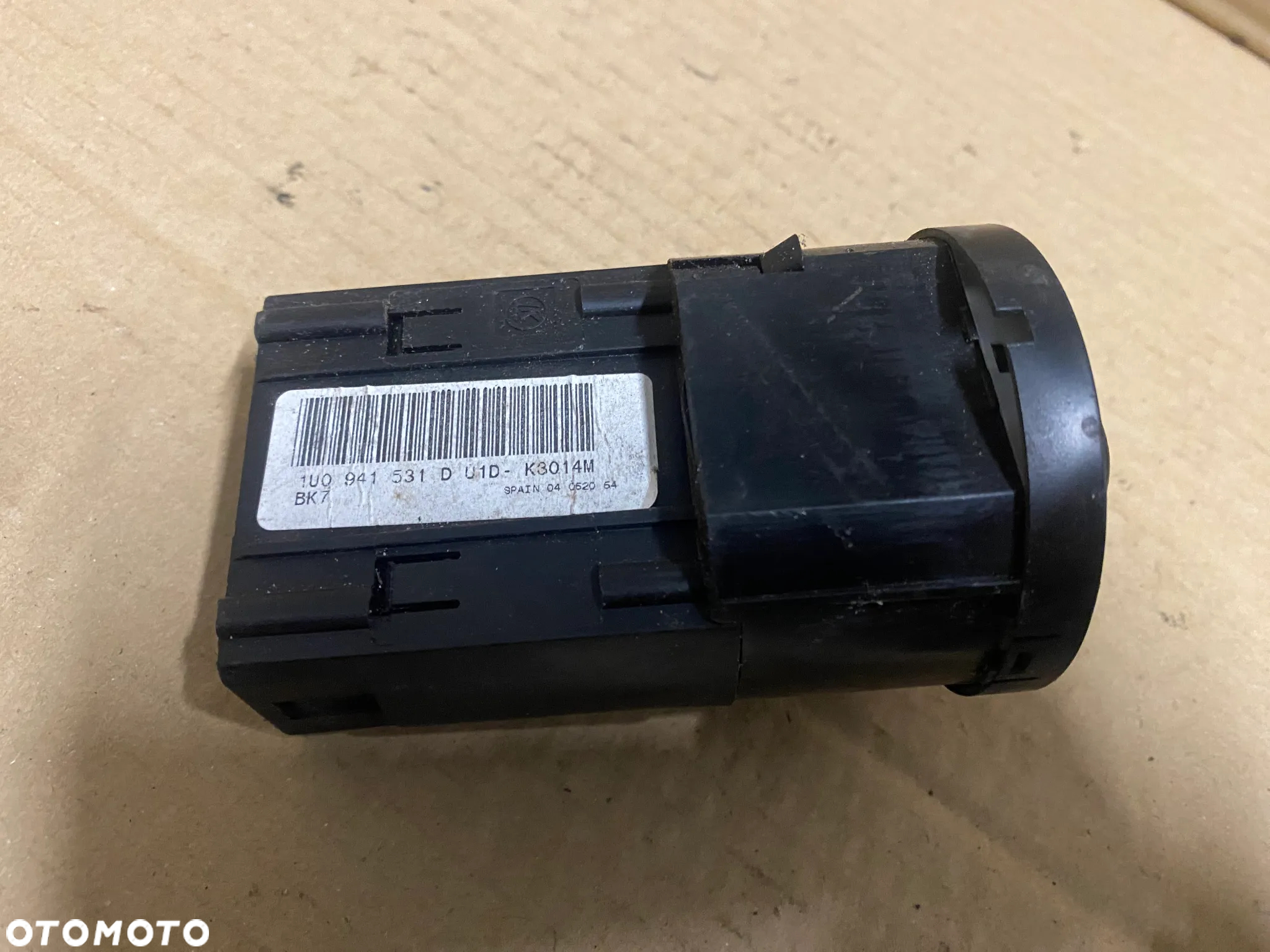 WŁĄCZNIK PRZEŁĄCZNIK ŚWIATEŁ SKODA FABIA II SUPERB 1U0941531D - 4