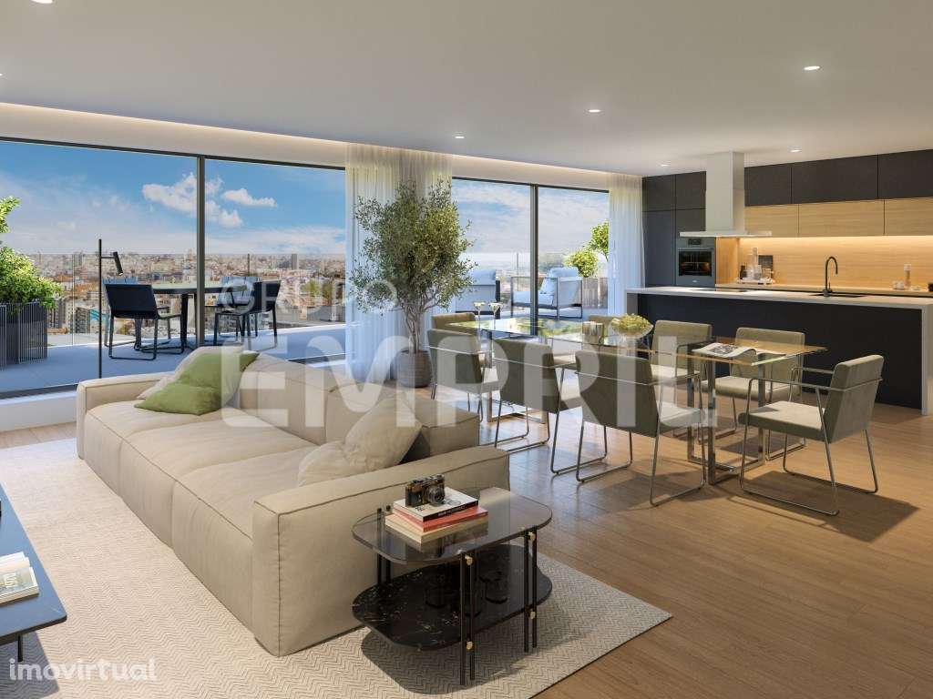 Penthouse T4 Edifício Eleven Gaia - Grande imagem: 4/12