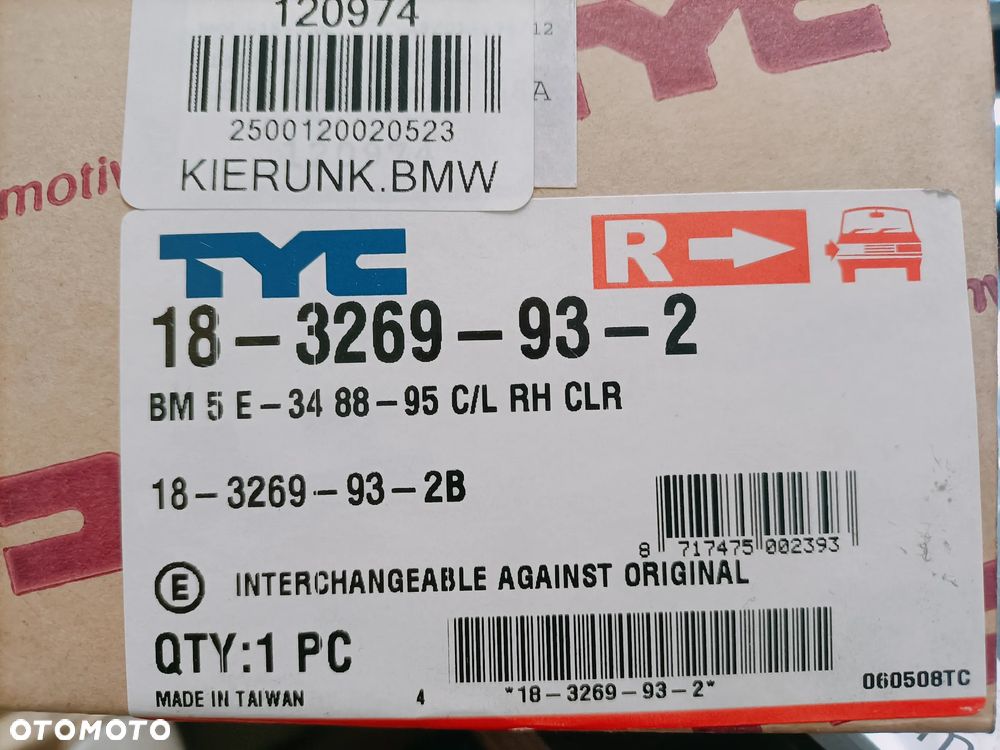 BMW E34 Kierunkowskaz prawy - 5