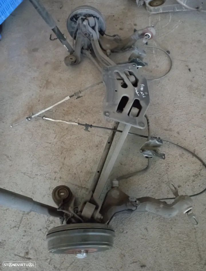 Eixo Traseiro Fiat Doblo  2016 - 2