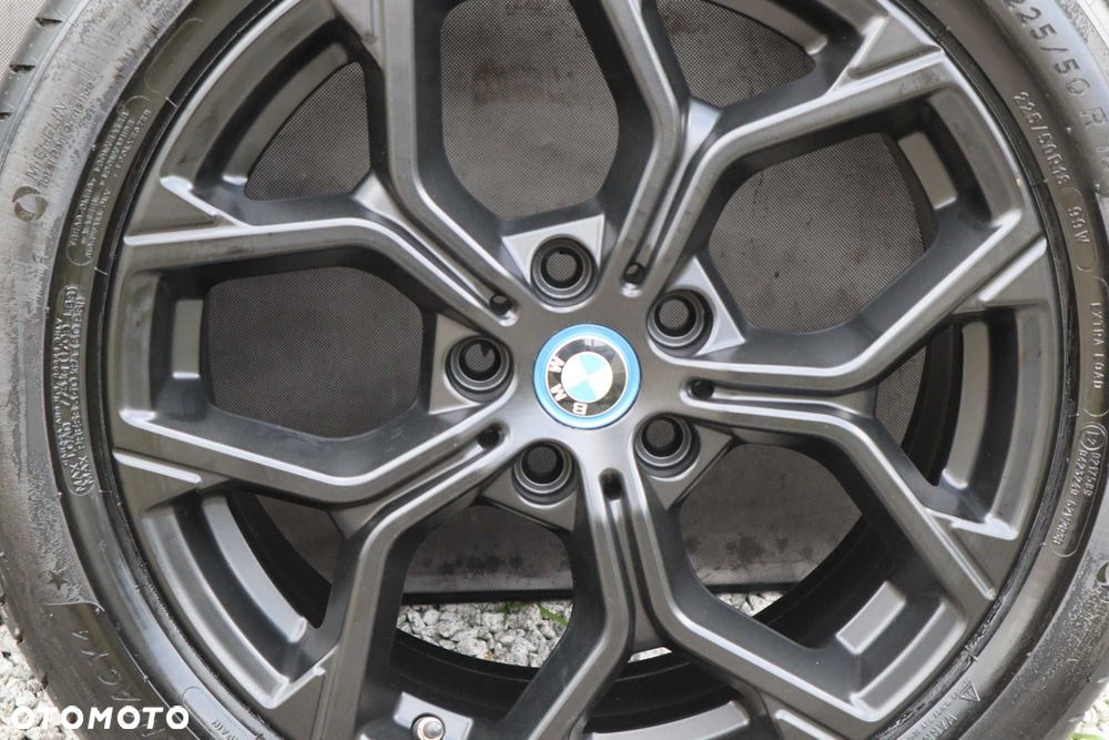 Koła Felgi BMW OE X1 X2 F39 F48 6883002 225/50 R18 Michelin Czarny mat - 6
