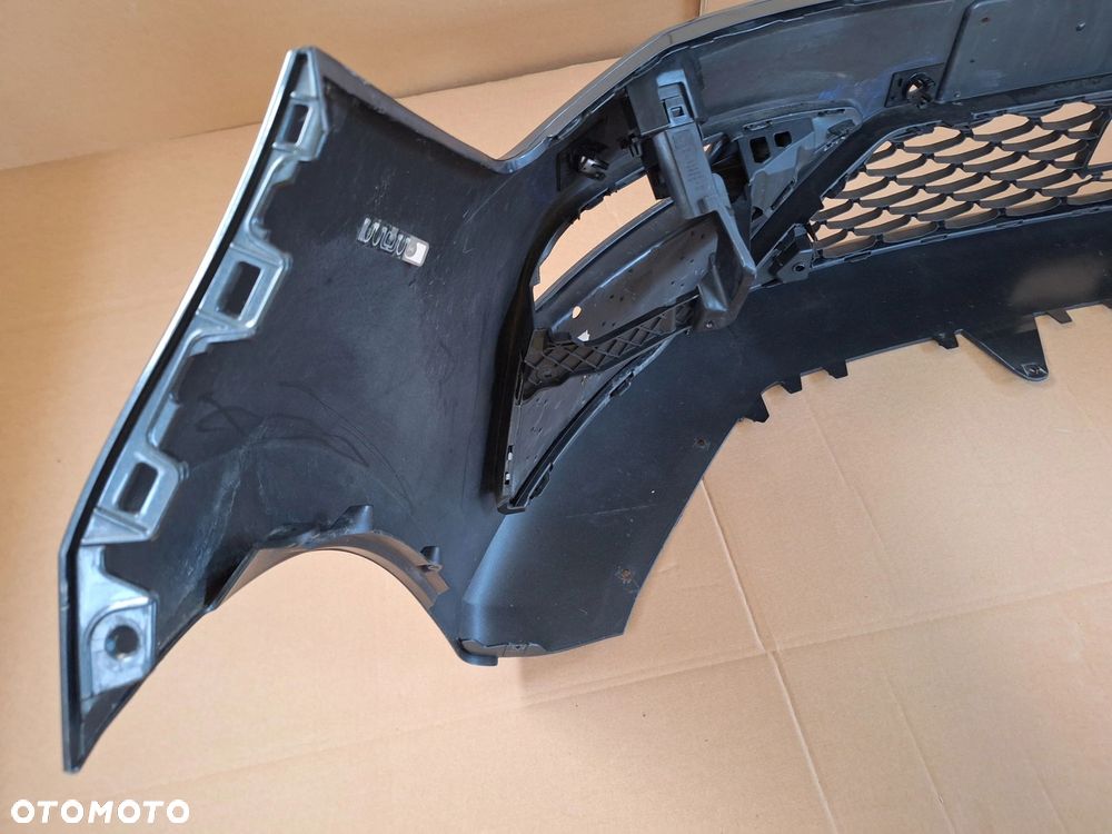 SEAT LEON III FR LIFT 16- 17-19r NIE KLEJONY! B.ŁADNY-SZARY MET. ZDERZAK PRZÓD PRZEDNI 5F0807221AB WYSYŁKA 24H - 9