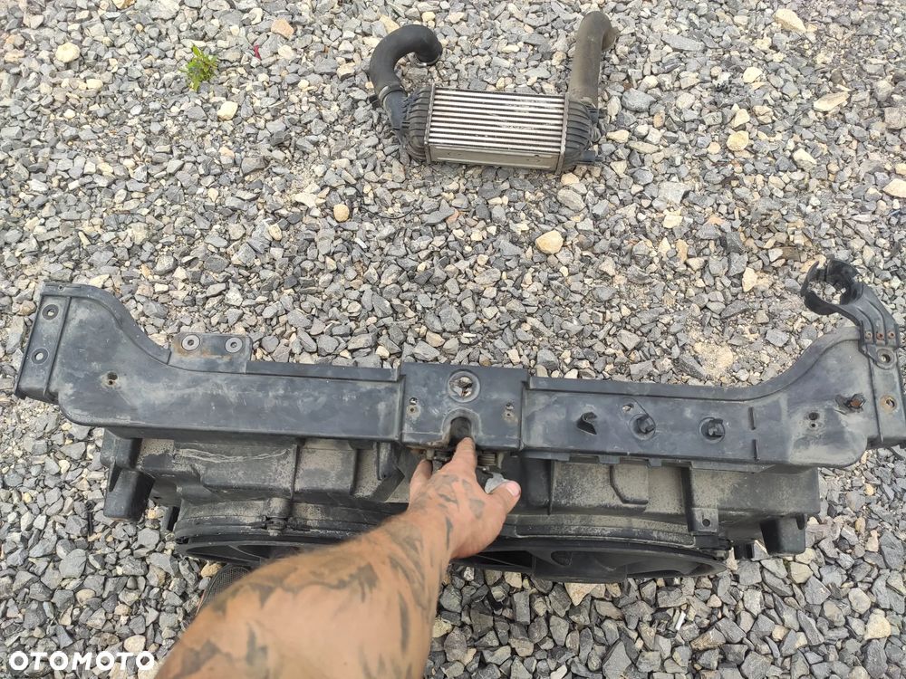 KL Pas Przedni Chłodnica Wentylatory Intercooler HDI Scudo Expert Jumpy 06- - 3