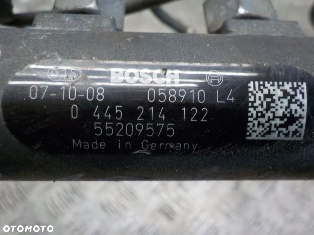 OPEL VECTRA C 1.9 CDTI LISTWA WTRYSKOWA 55209575 0445214122 - 2
