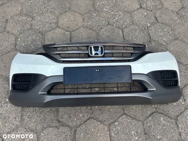 honda cr-v iv 2012-2015r zderzak przód przedni biały nh788p - 1