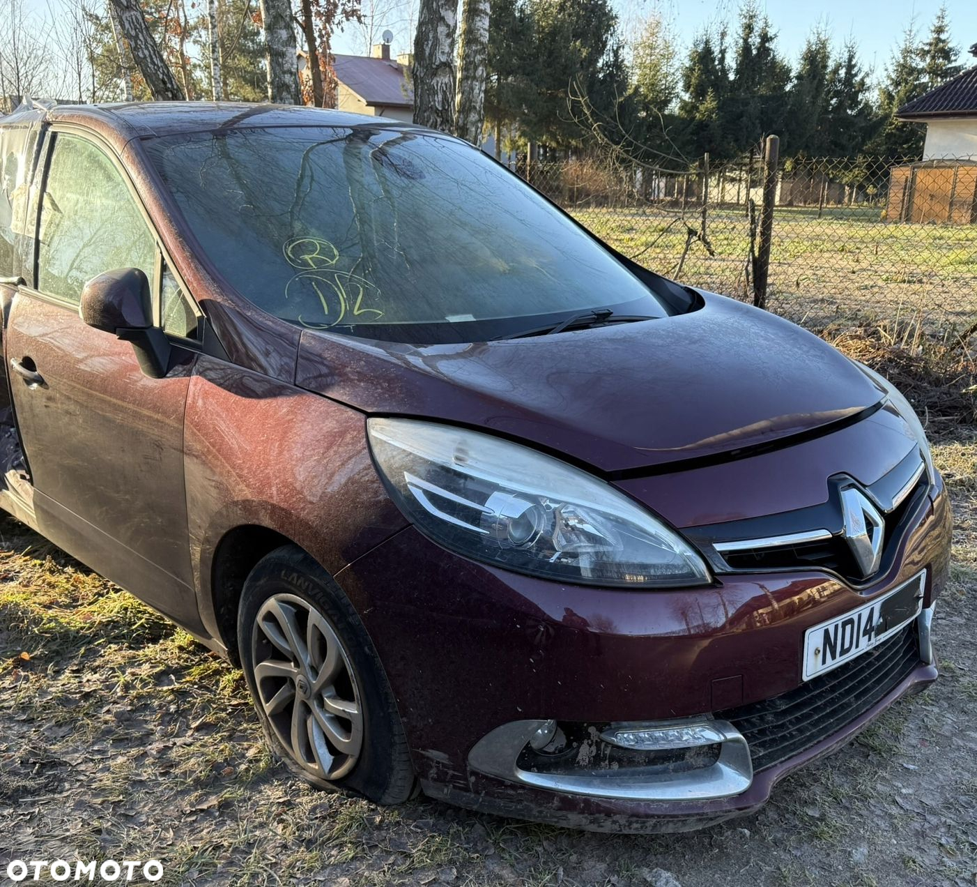 RENAULT SCENIC III LIFT MASKA SILNIKA KOLOR TENNM - 5
