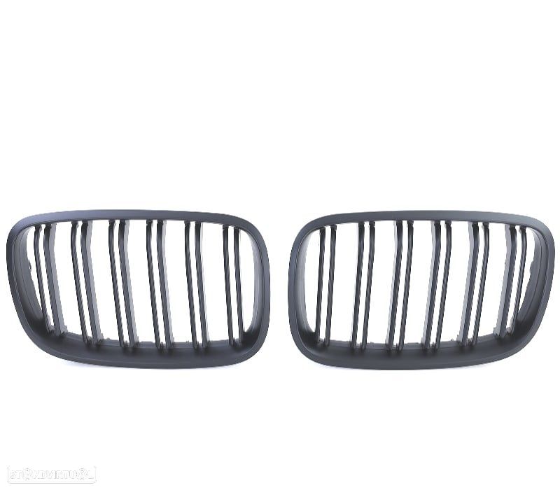 GRELHAS BMW X5 E70 X6 E71 LOOK M PRETO MATT - 2