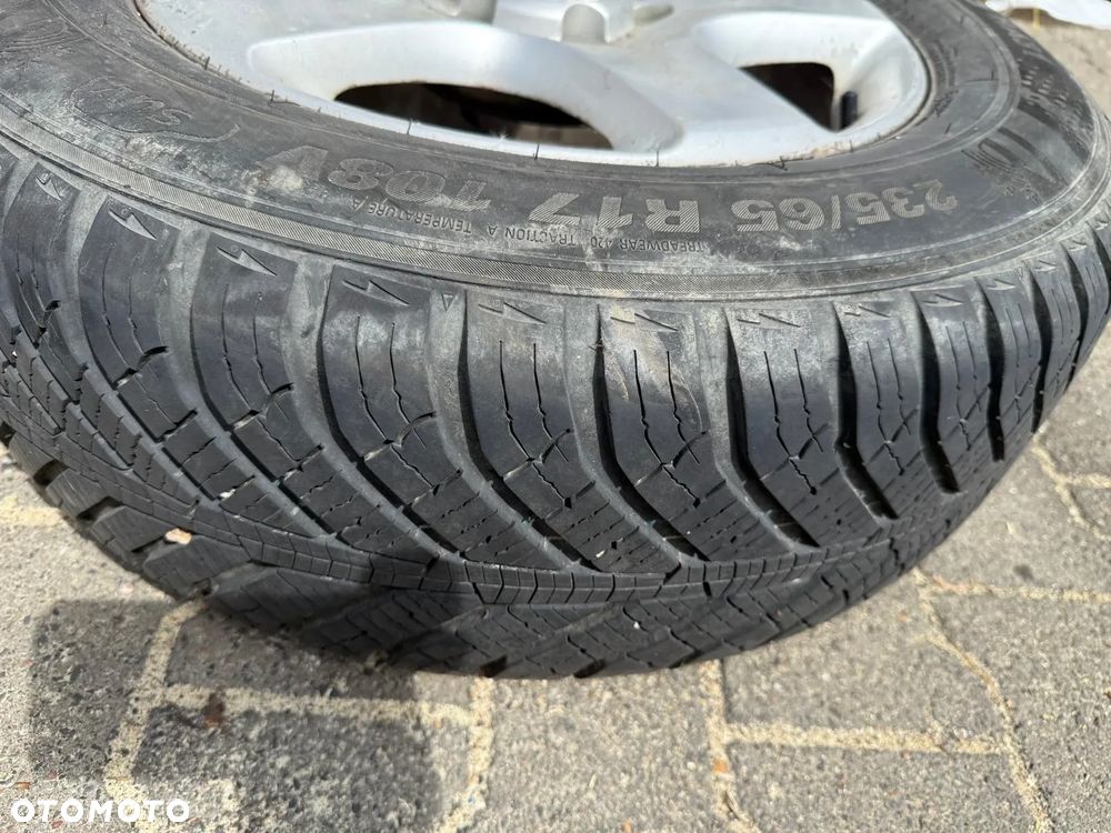 Koła Felgi aluminiowe Volkswagen VW Touareg 17 cali z oponami oryginalne - 10