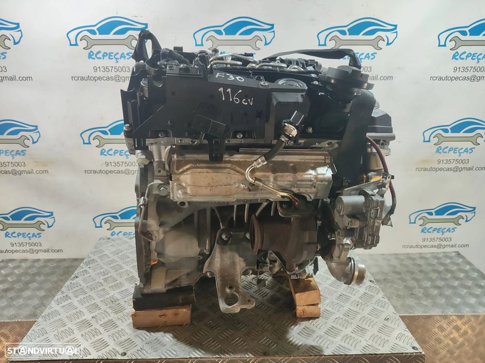 Motor completo BMW N47D20C 2.0D 16V 116cv 116 cv SEGUNDA GERAÇÃO - 5