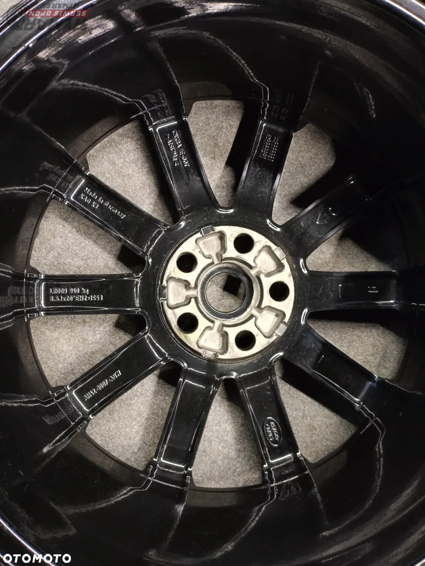 ŚLĄSK ALUFELGI 8.5X20" 5x120 ET58 ORYGINAŁ RANGE ROVER OE KOMPLET - 7