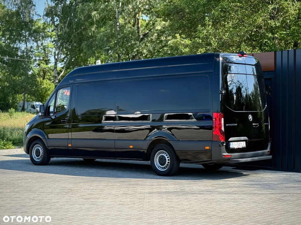 Mercedes-Benz Sprinter 315 CDI / Maxi L3 H2 / 2021 ROK Automat 9G Tronic / Czarny / Reflektory LED / Zarejestrowany w PL - 13