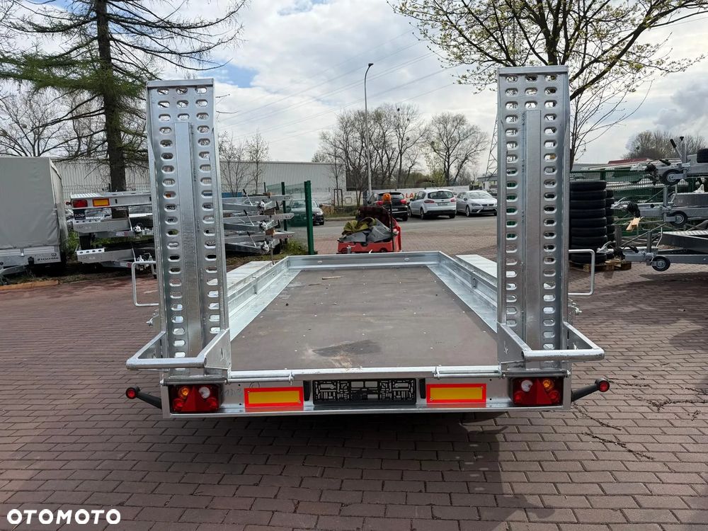 Niewiadów Przyczepa do przewozu sprzętu budowlanego Niewiadów K4035 Najazdy 406x195 cm 3 osie DMC 3500kg pod minikoparke walec dostawa pod dom - 2