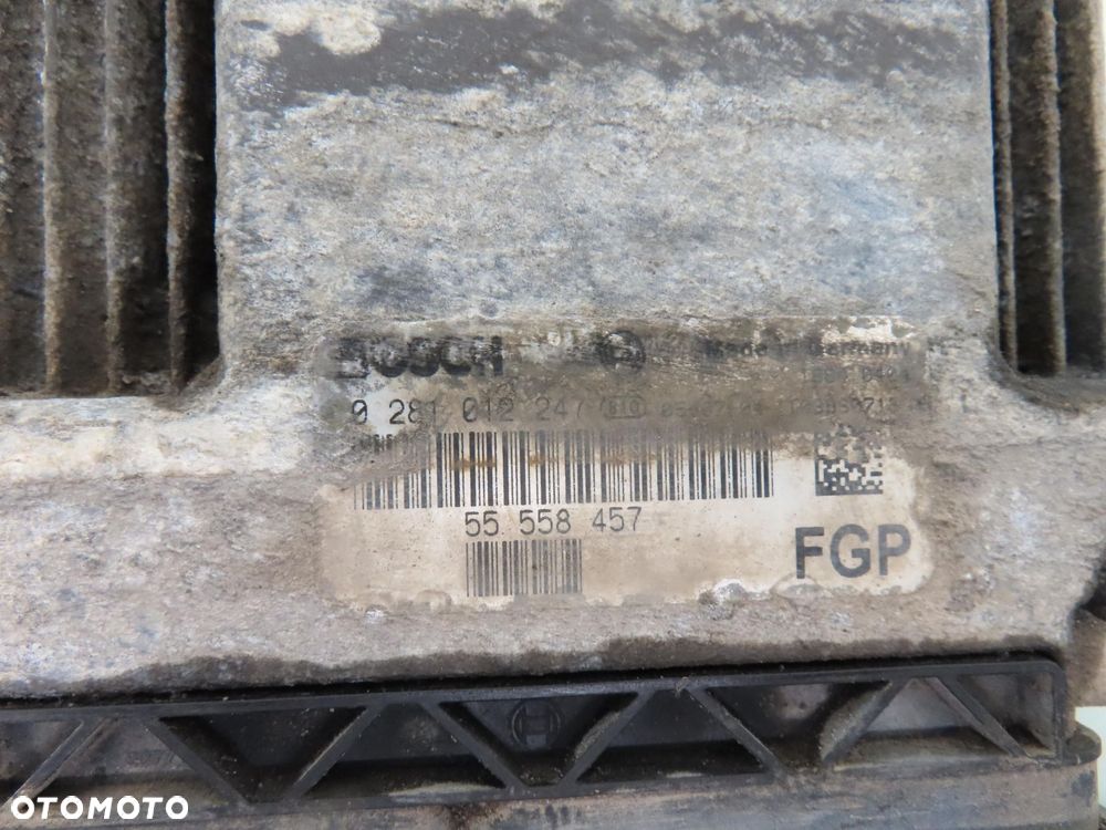 STEROWNIK SAAB 9-3 II (YS3F) 1.9 TiD 0281012247 55558457 - 3
