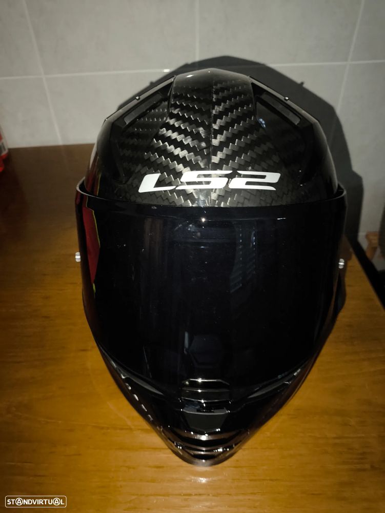 Capacete LS2 carbono - 4