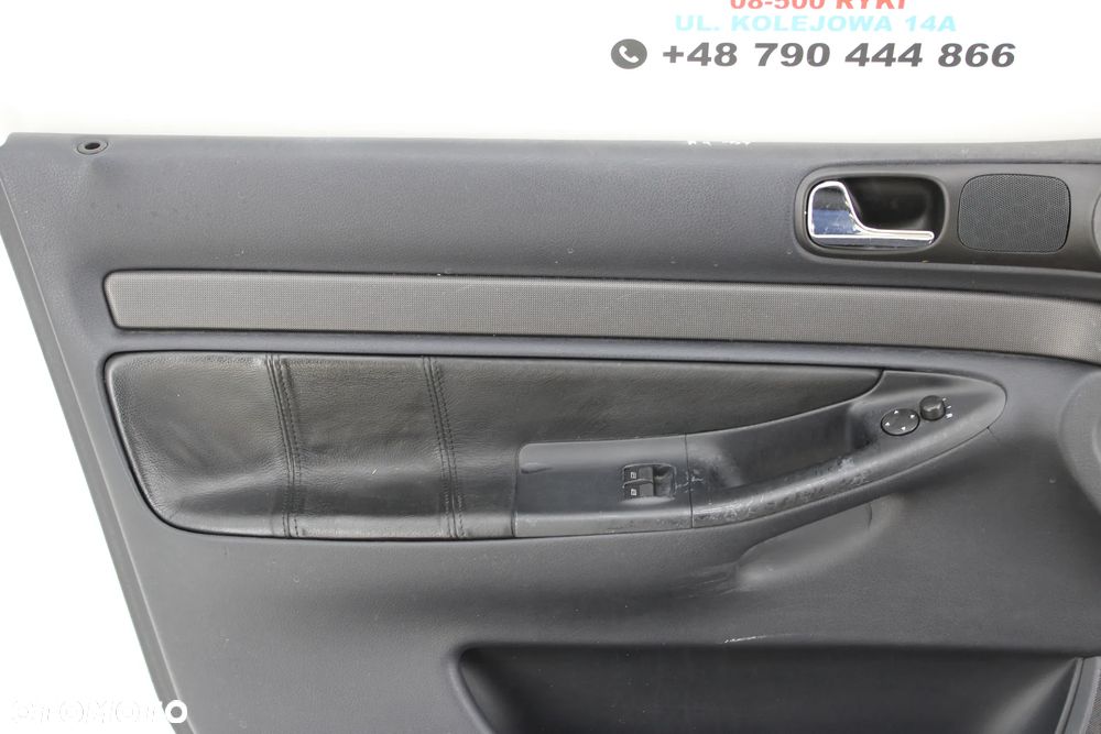 Audi A4 B5 Boczki Drzwi Przód Tył Skóra - 10