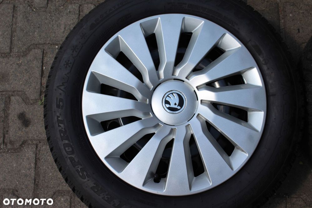 oryg skoda octavia mk4 16cali 5x112 et46 6,5j kołpaki - 5