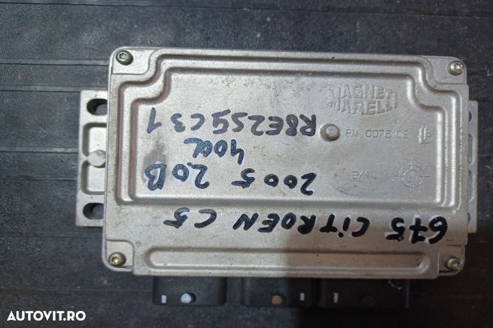 Calculator motor ECU 9658845480 - 2.0 B 9658845480 - 2.0 B Citroen C5 - 2