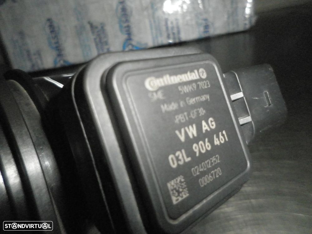 Massa De Ar 5WK97023  03L906461 VW POLO 5 6R FASE 1 2012 1.6TDI 90CV 5P CINZA ESCURO AUDI A1 SPORTBACK 8X FASE 2  2017 1.6TDI 115CV 5P PRETO VW POLO 6R FASE 1 2014 1.6TDI 90CV 3P VERMELHO - 3