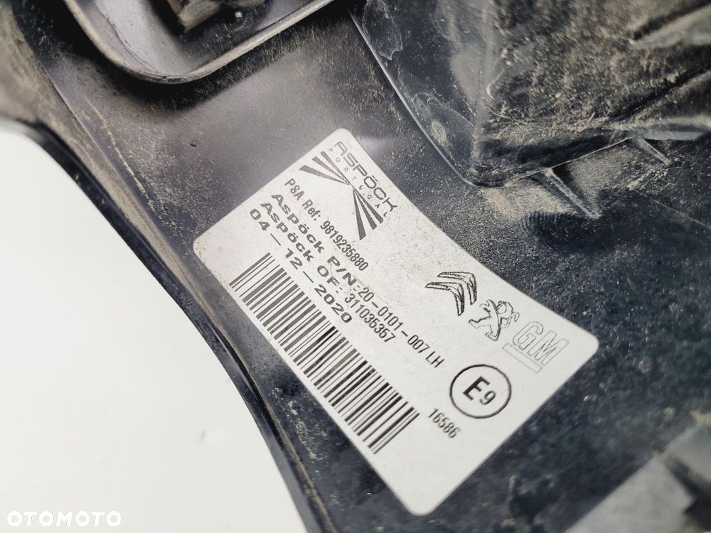 LAMPA LEWY TYŁ CITROEN BERLINGO IV 2018- 9819235880 - 7