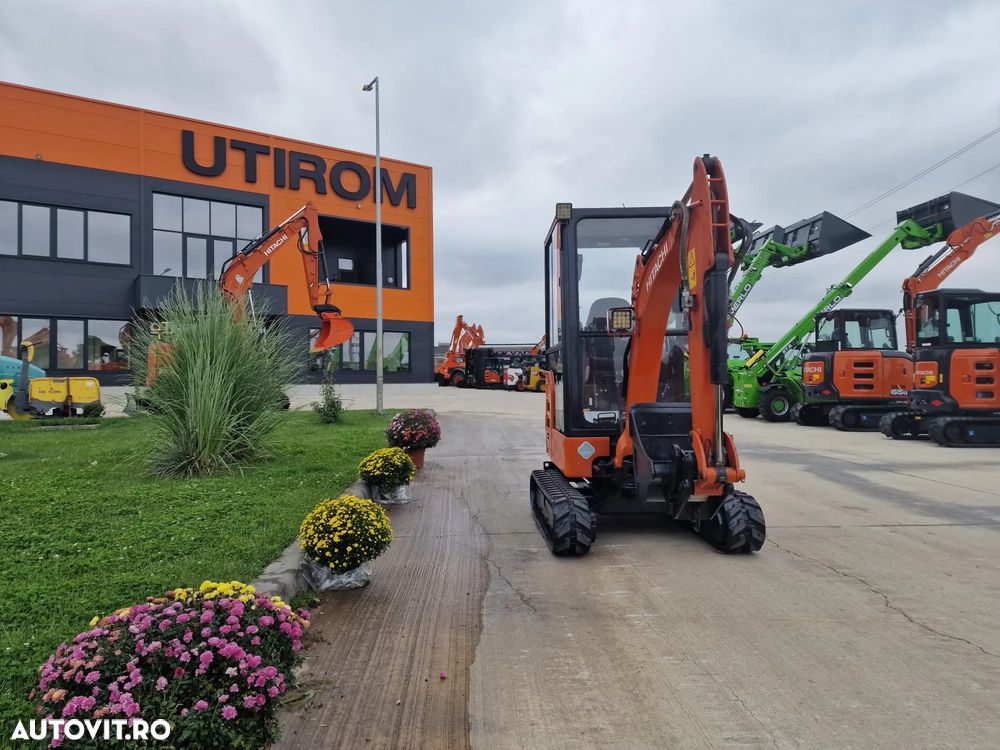 Hitachi ZX19, Masa operat 2tone, 2019, 1.596h, LAMA, CUPLA RAPIDA+3 CUPE, Senile extensibile, latime strans 0,98m, Inst picon, cabina, radio, senile 80% ok, STARE FOARTE BUNA, posibilitate leasing 4 ani, rata lunara 2.000 lei-PROMOTIE-17.900EUR+Tva - 6