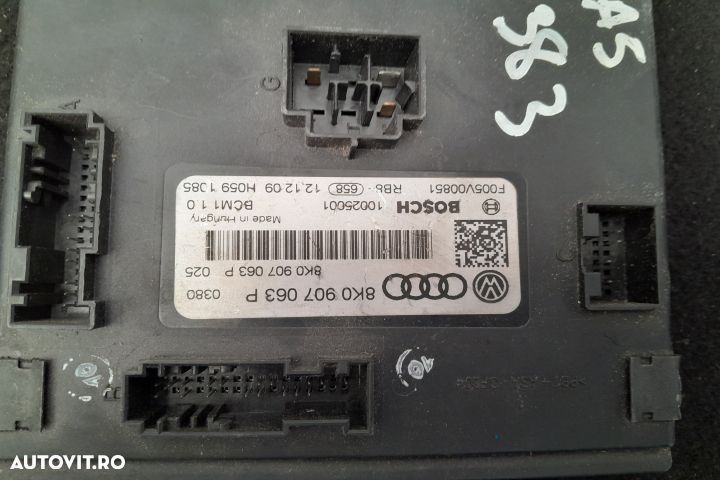 Calculator confort 8K0907063P 8K0907063P Audi A5 8T [2007 - 2011] Cou - 4