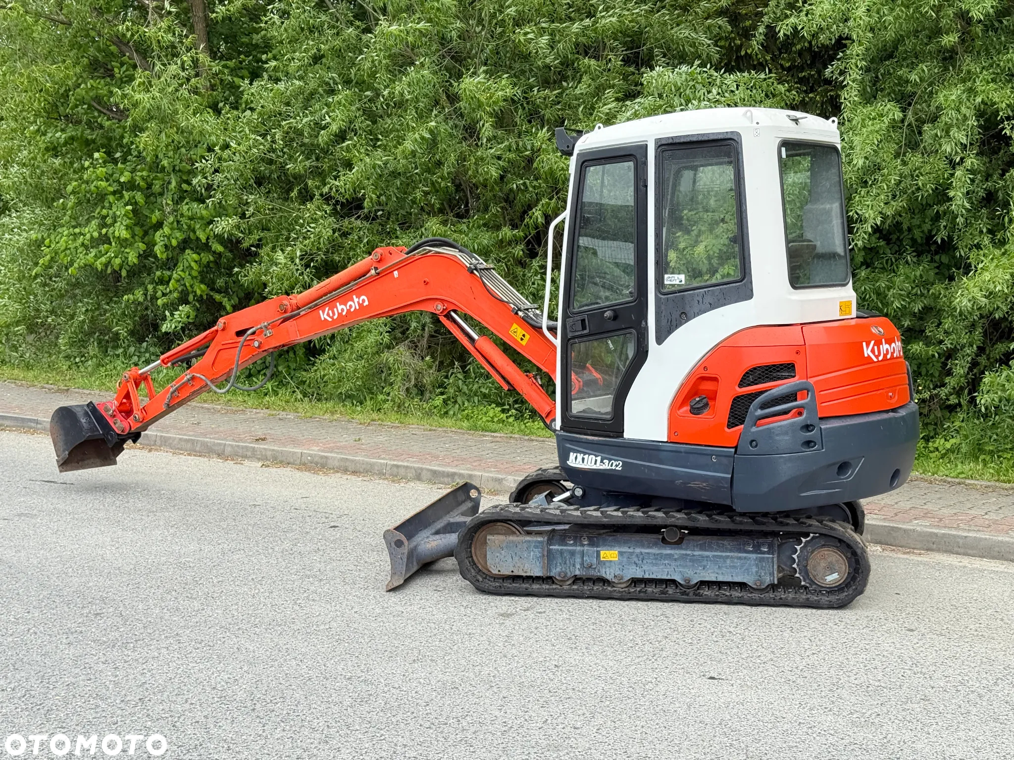 Kubota * Sprowadzona * Minikoparka * Kubota KX 101-3Q2 * 3.6 Tony * - 15