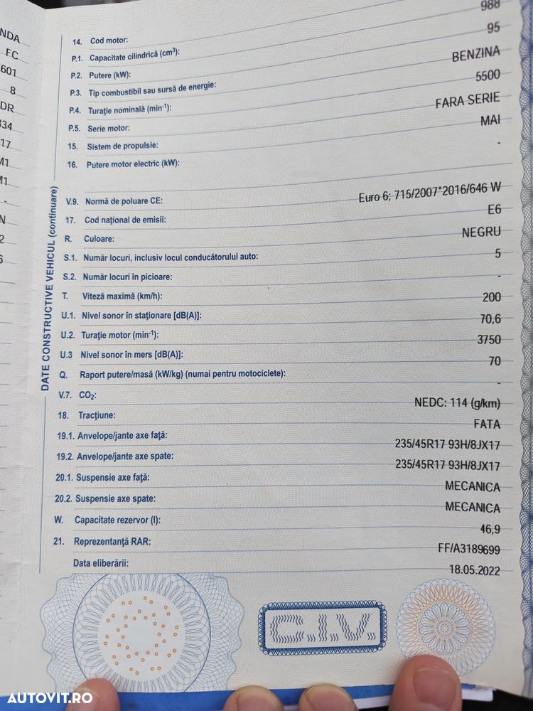 Honda Civic 1.0 i-VTEC Turbo CVT Executive Premium - 22