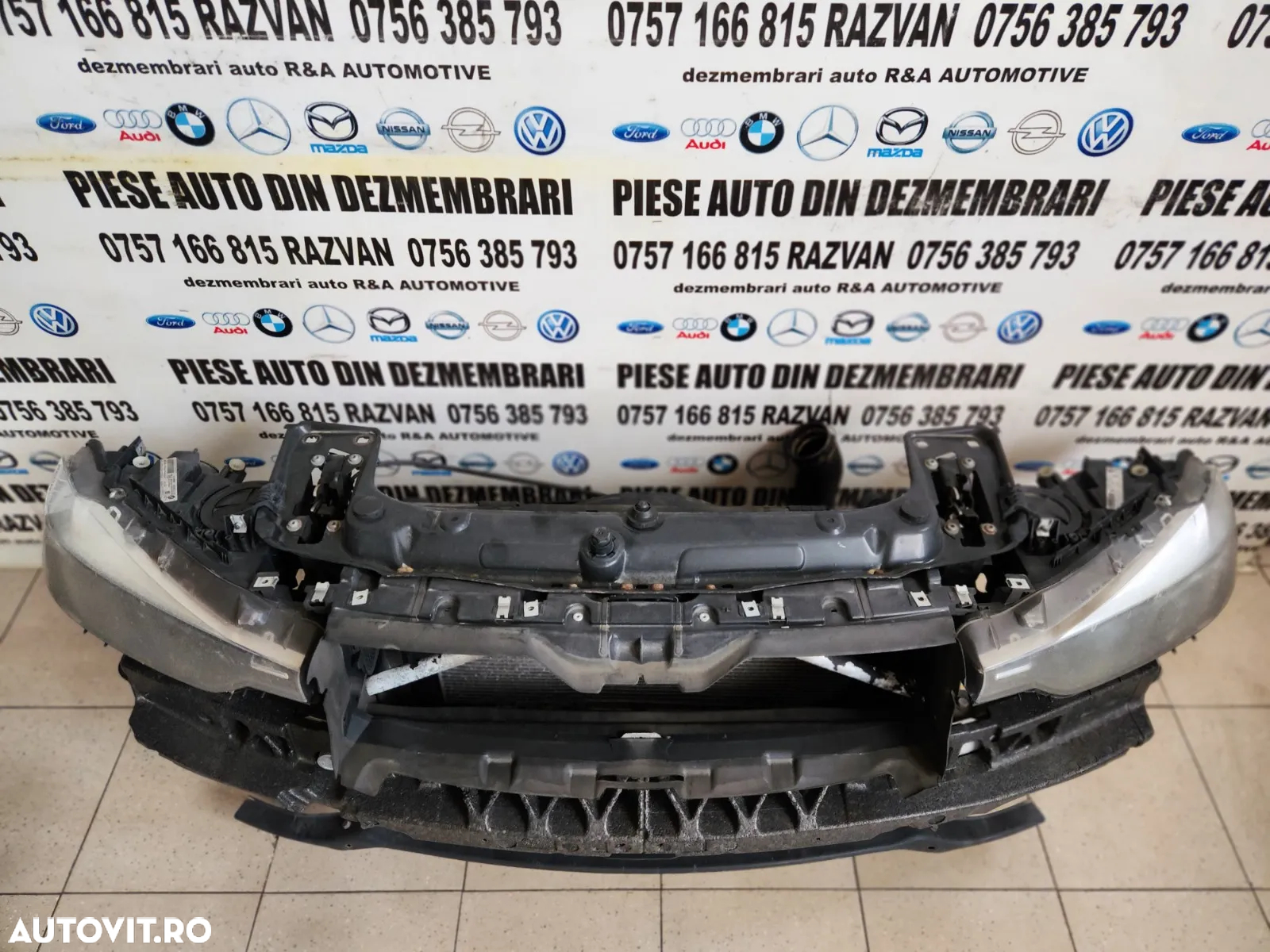 Trager Calandru Fata Radiator Apa Clima Electroventilator Armatura Bara Fata Bmw F30 F31 2.0 D N47D - 3