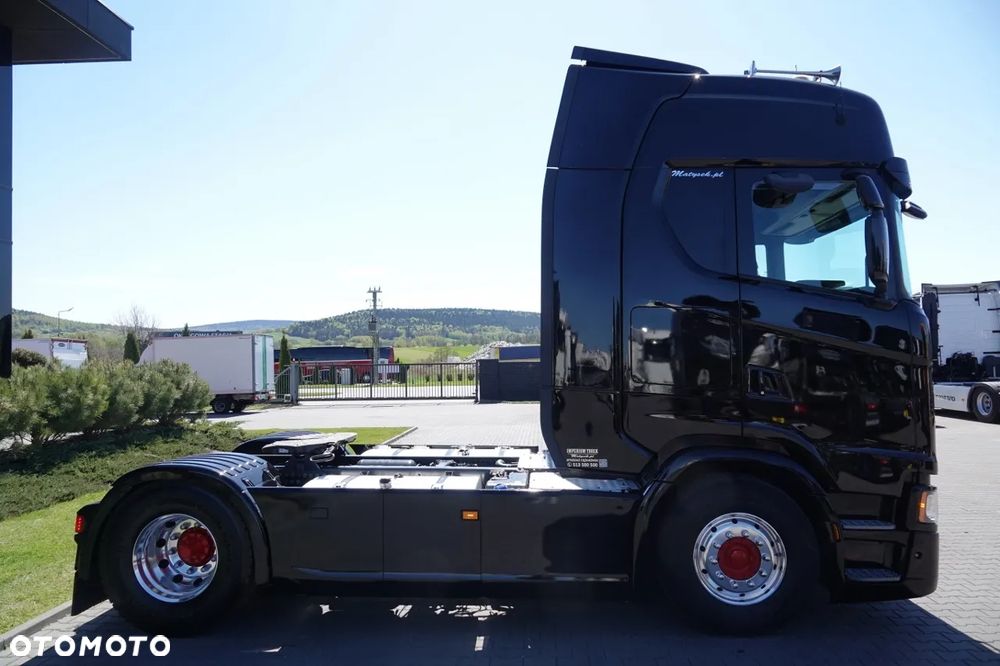Scania S 500 / ADR FL / RETARDER / KLIMA POSTOJOWA / TV / ALUFELGI / EURO 6 - 10