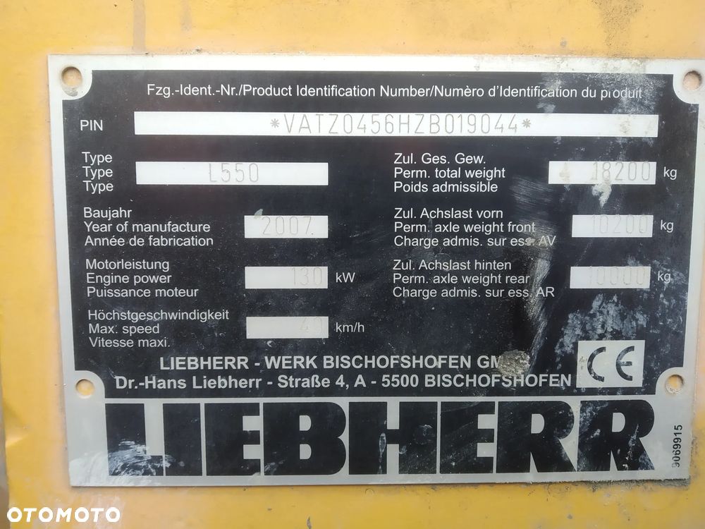 Liebherr L550 - 3