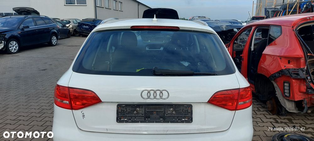 Audi A4 B8 Avant 08- Klapa Bagażnika Tył Tylna LY9C Kolor Biała - 4
