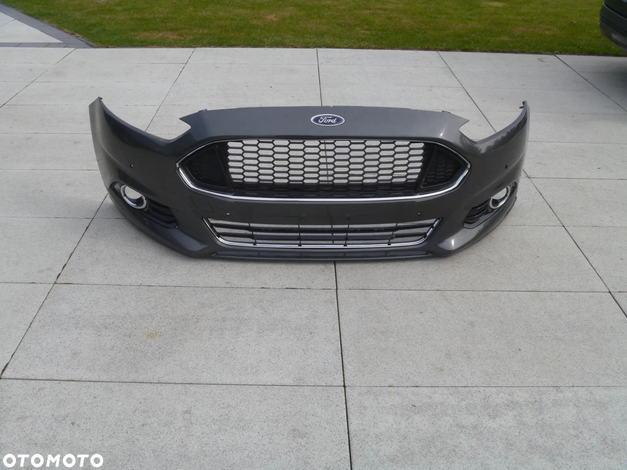 FORD MONDEO MK5 ZDERZAK PRZEDNI ATRAPA KRATKI 4 PDC - 1