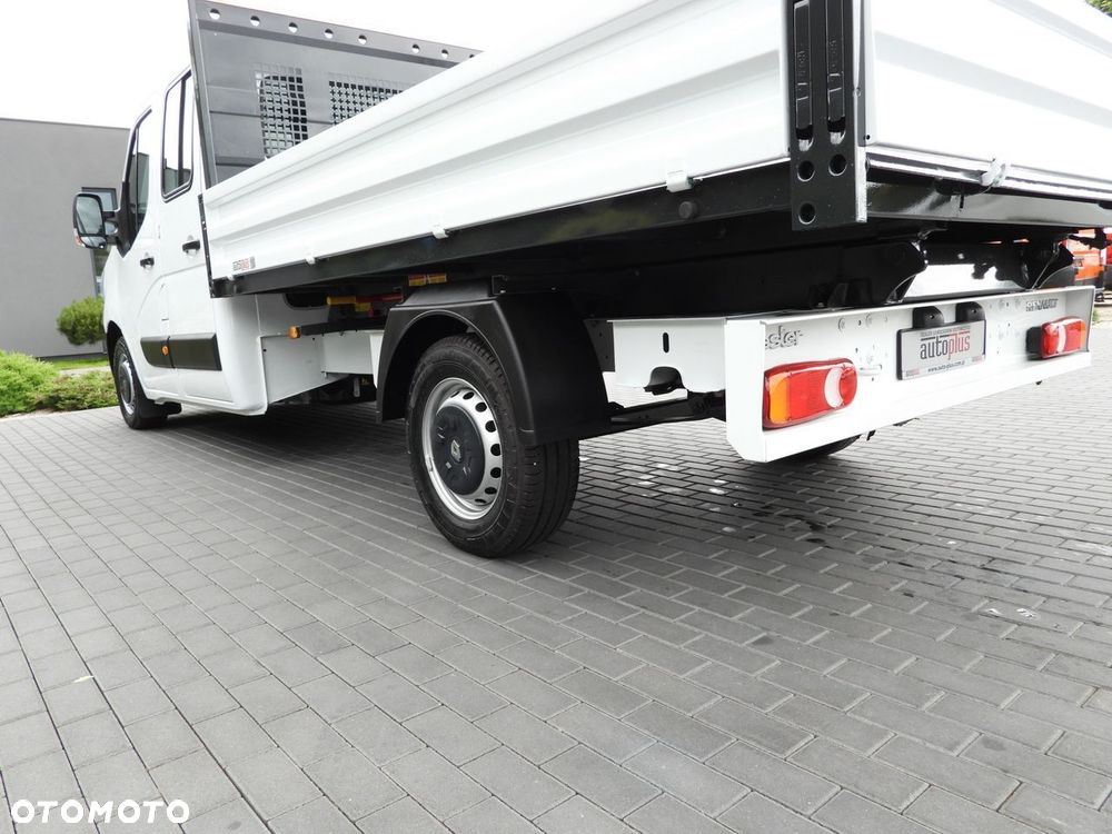 Renault MASTER WYWROTKA PODWÓJNA KABINA DOKA 6 MIEJSC TEMPOMAT NAWIGACJA LEDY KLIMATYZACJA  145KM - 16