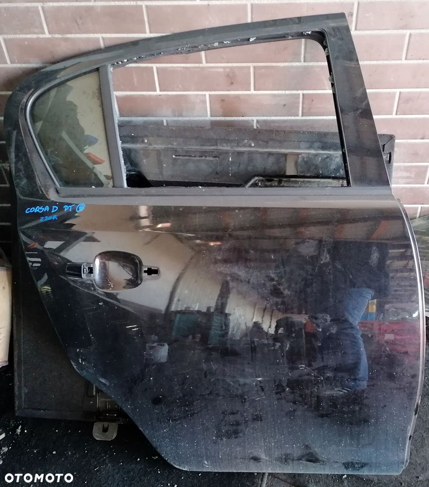 OPEL CORSA D 08r DRZWI PRAWY TYŁ PRAWE TYLNE GOŁE Z20R - 1