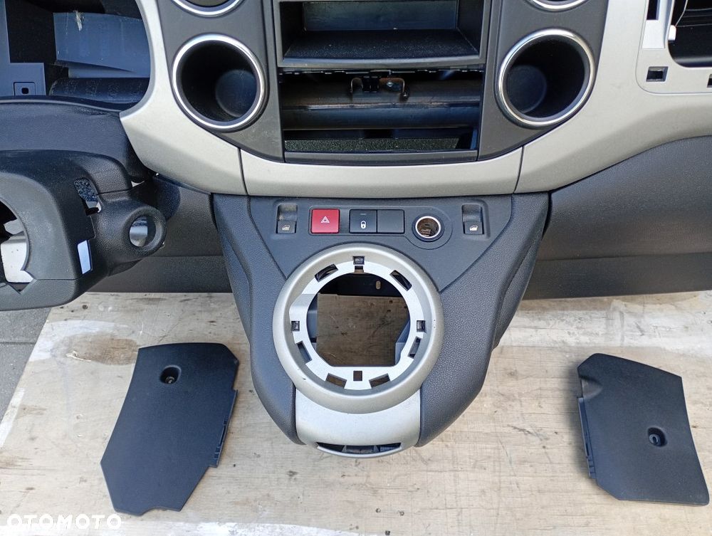 konsola deska rozdzielcza schowek półka citroen berlingo II peugeot partner II 08-18r europa - 10