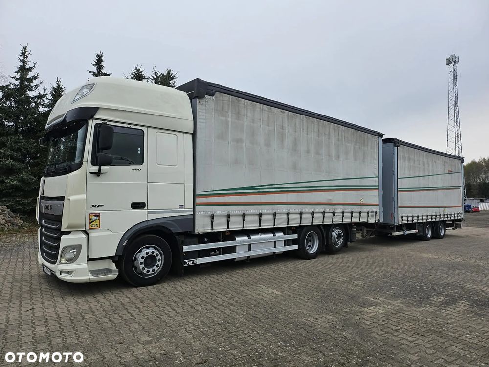 DAF XF 480 + TANDEM przejazdowy - 3