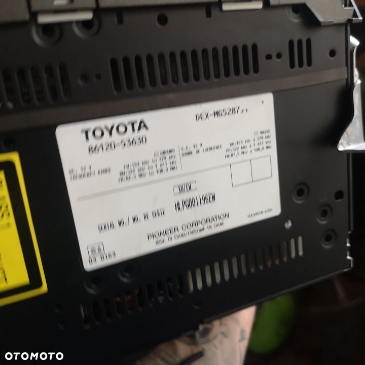 RADIO LEXUS IS II 220 LIFT - 3