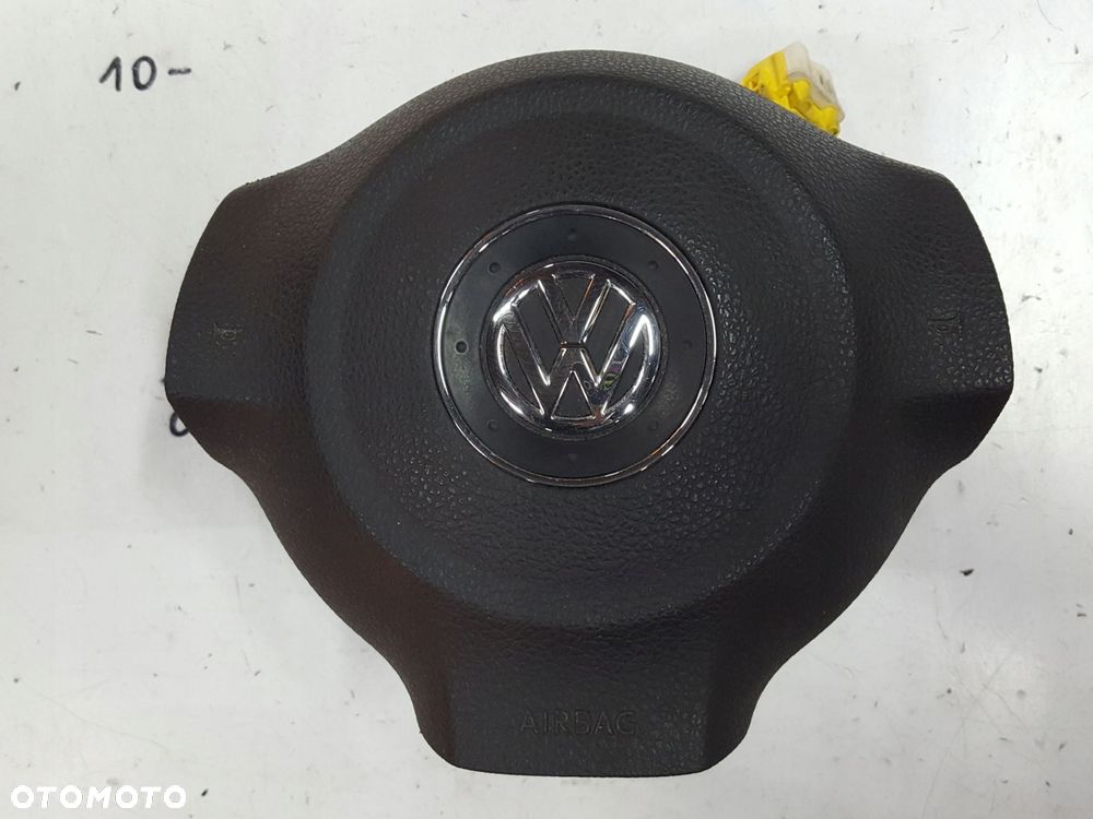 VW GOLF VI 6 PLUS 09-13r PODUSZKA AIRBAG KIEROWCY 5K0880201E - 1