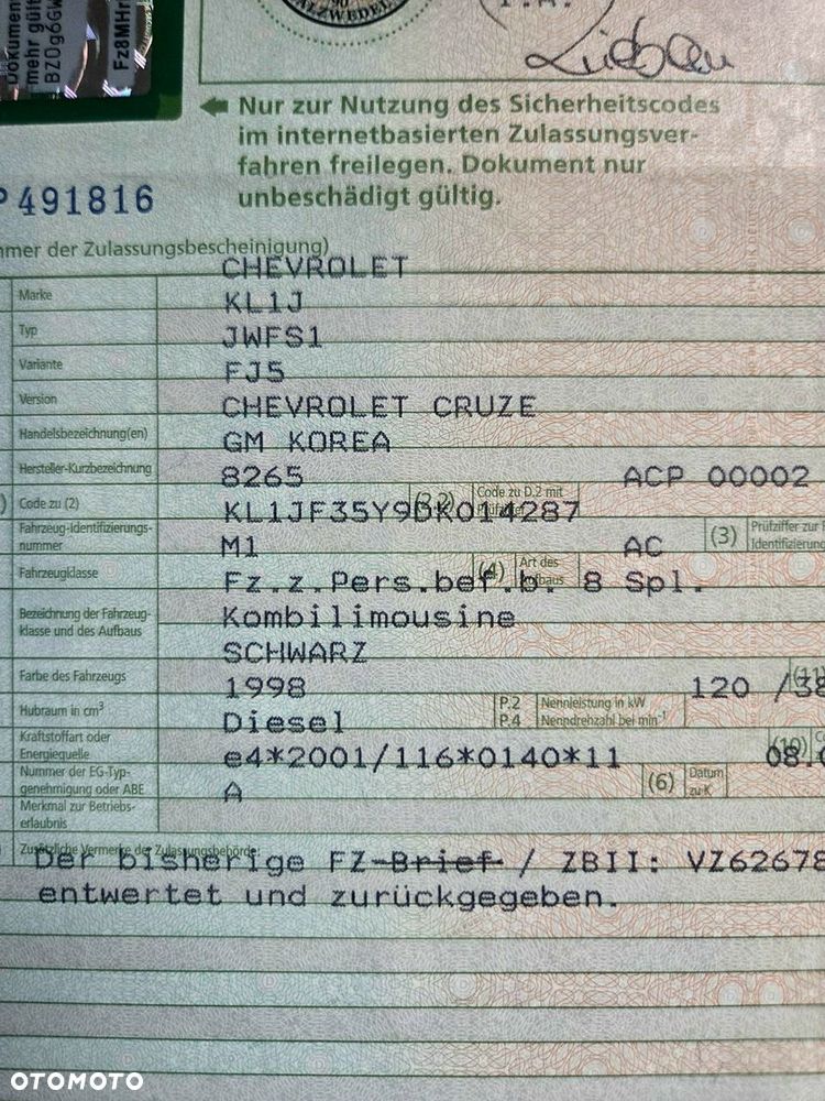Chevrolet Cruze 2.0TD LTZ - 38