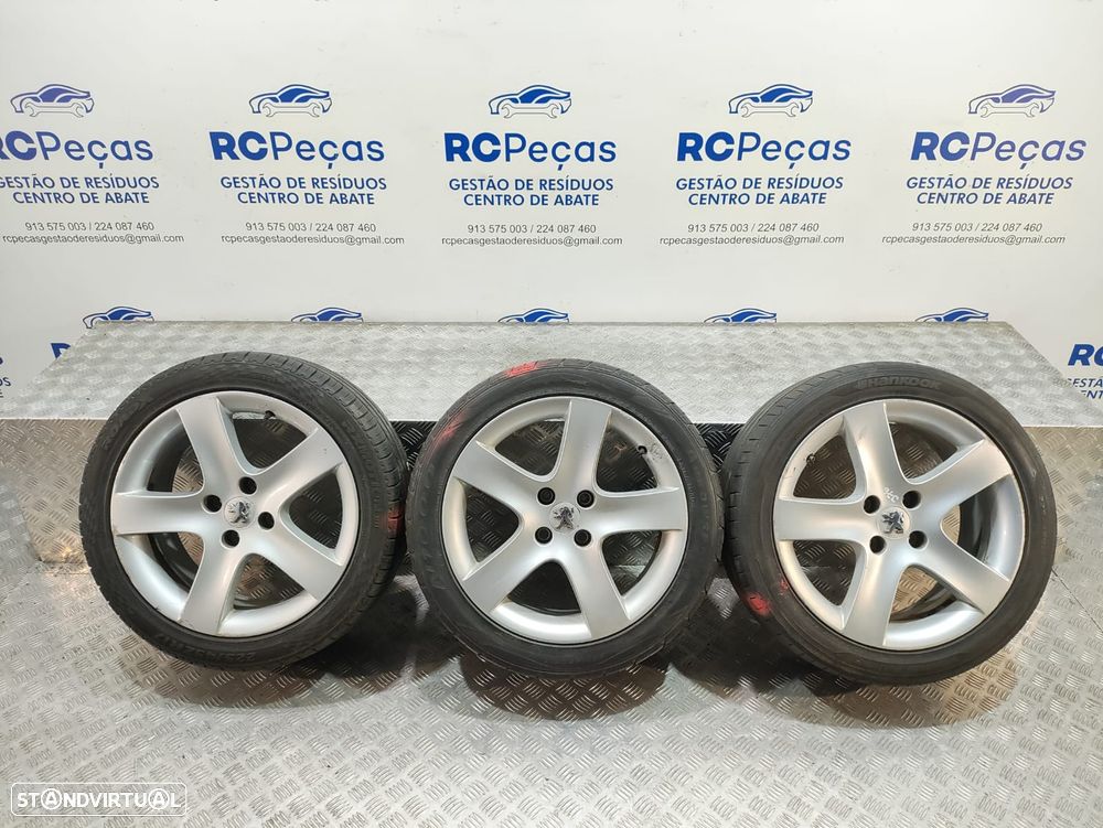 Conjunto 3 Jantes 17 Originais Peugeot 308 1 7,5J ET32 4x108