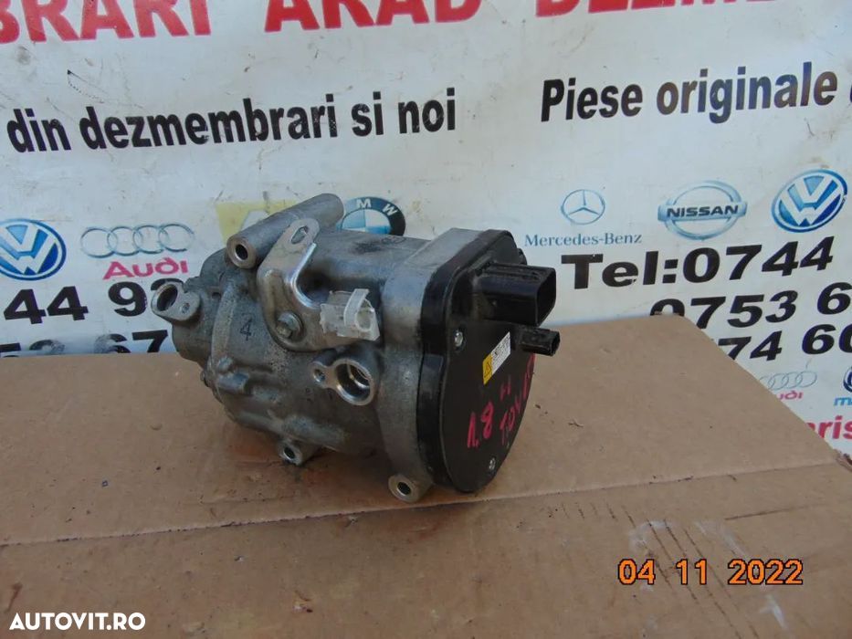 Compresor clima Toyota 1.8 hibrid prius chr corolla auris c-hr - 2